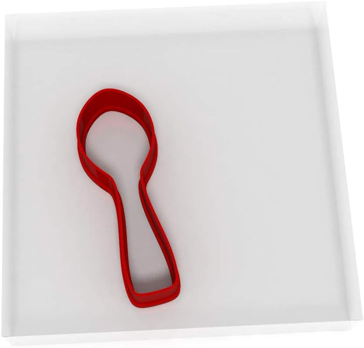 Spoon Shape Cookie Cutter | 10cm Plastic Cutter for Fun Baking Projects