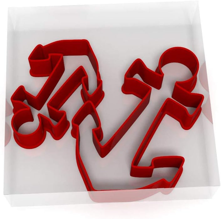 Anchor Cookie Cutters | Set of 2 Plastic Cutters (5cm & 8cm)