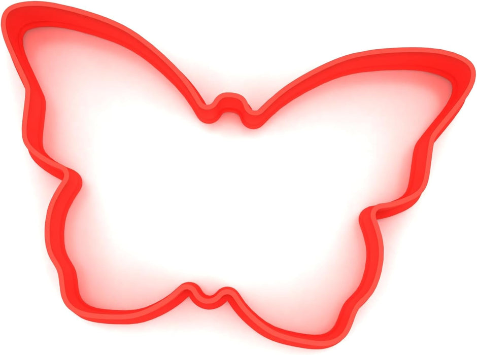 Butterfly Shape Cookie Cutter | 10cm Plastic Cutter for Cookies and Crafts