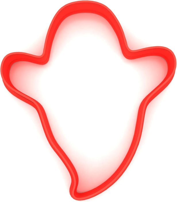 Ghost Shape Cookie Cutter | Large 10cm Plastic Cutter for Cookies