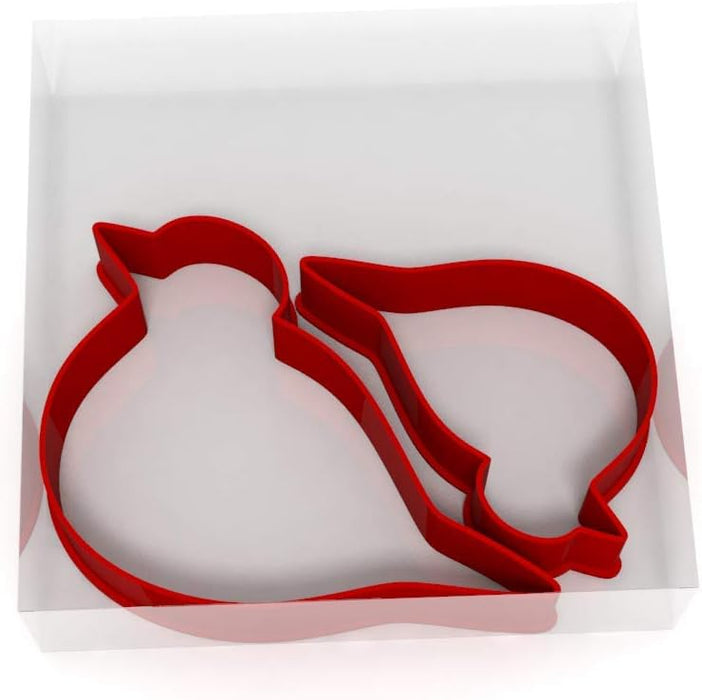Robin Cookie Cutters | Set of 2 Plastic Cutters (5cm & 8cm)