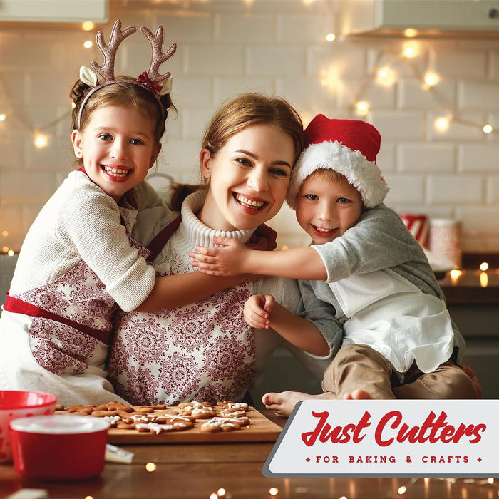 Fish Cookie Cutters | Set of 2 Plastic Cutters (5cm & 8cm)