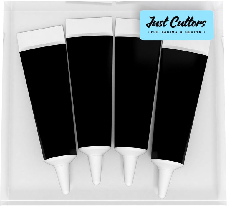 Black Writing Icing Tubes – Ready-to-Use Icing Pens for Cakes & Biscuits