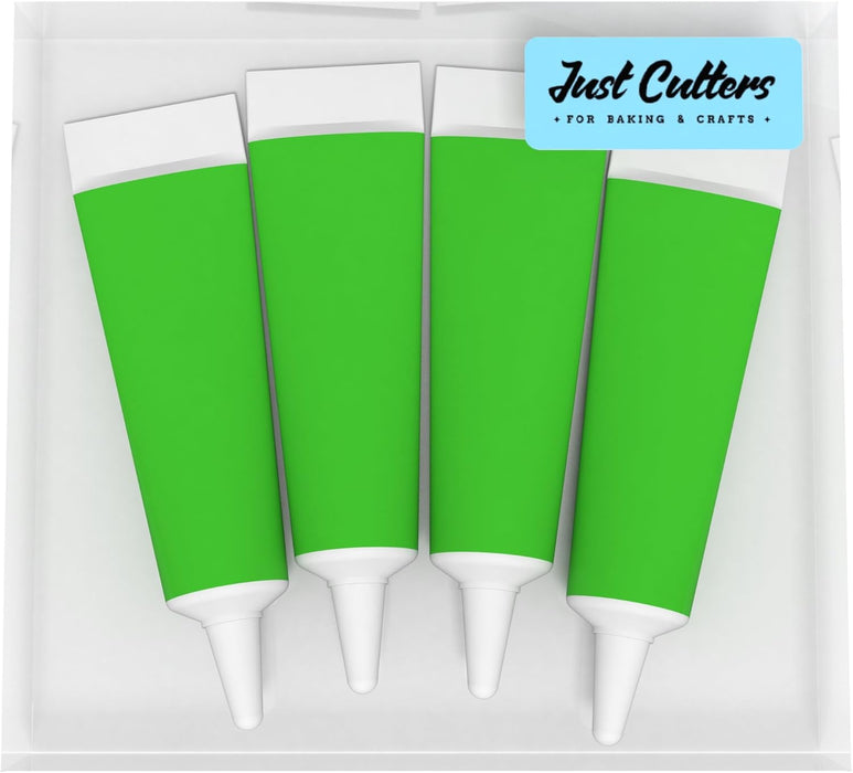 Green Writing Icing Tubes – Ready-to-Use Icing Pens for Cakes & Biscuits