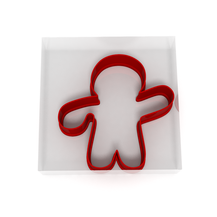 Gingerbread Hanging Cutter - Cookie, Clay, Biscuit, Pastry, Fondant, Icing, Sugarcraft