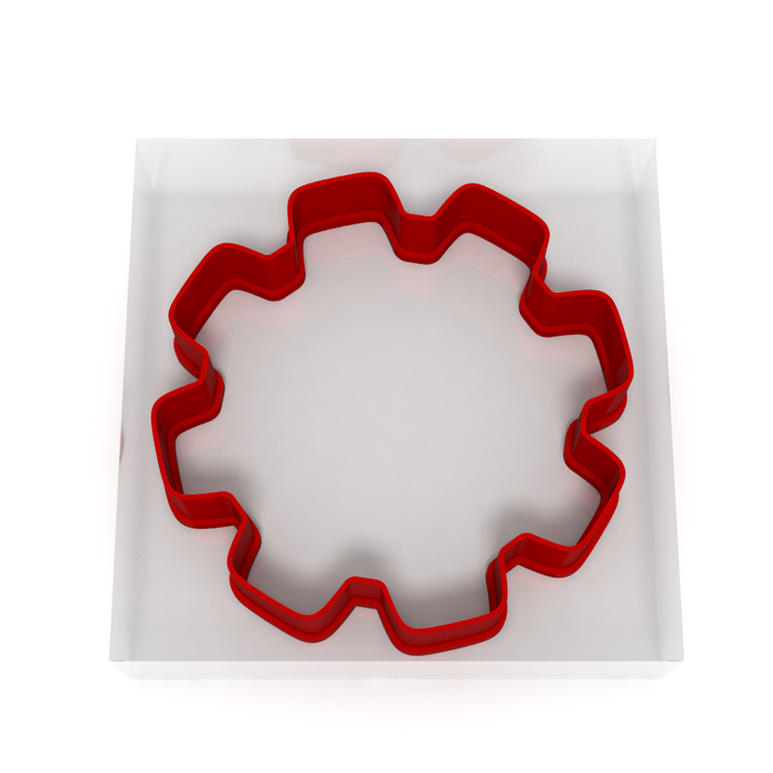 Cog Cutter - Cookie, Clay, Biscuit, Pastry, Fondant, Icing, Sugarcraft