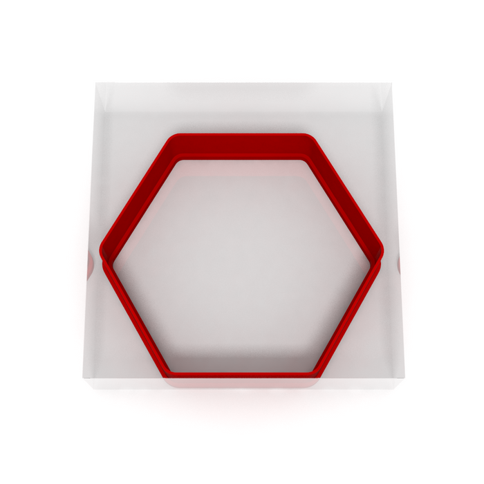 Hexagon Cutter - Cookie, Clay, Biscuit, Pastry, Fondant, Icing, Sugarcraft