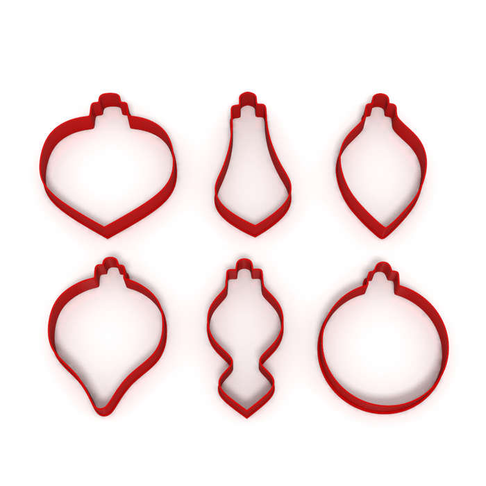 Bauble Cutters - Cookie, Clay, Biscuit, Pastry, Fondant, Icing, Sugarcraft