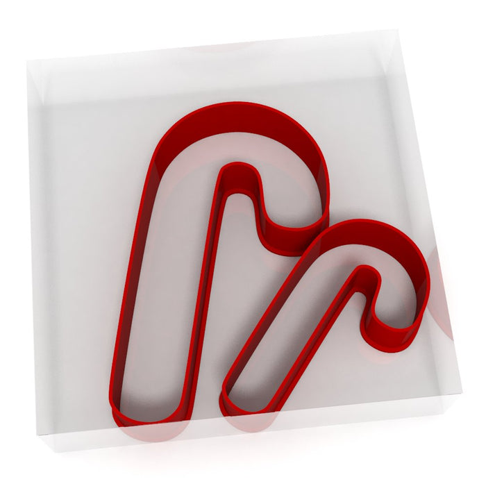 Candy Cane Cutter - Cookie, Clay, Biscuit, Pastry, Fondant, Icing, Sugarcraft