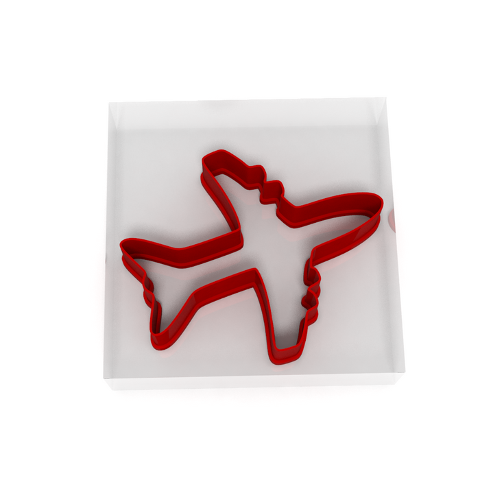 Airplane Cutter - Cookie, Clay, Biscuit, Pastry, Fondant, Icing, Sugarcraft