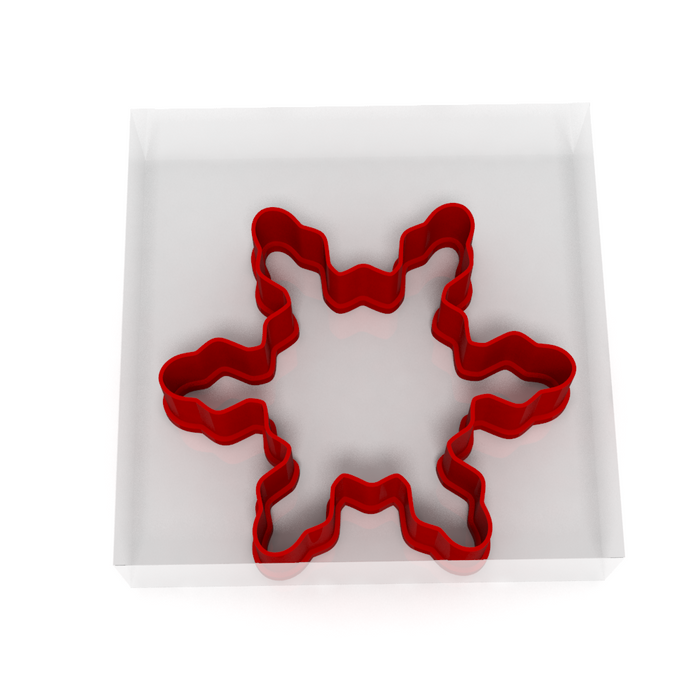 Snowflake Cutter 3 - Cookie, Clay, Biscuit, Pastry, Fondant, Icing, Sugarcraft