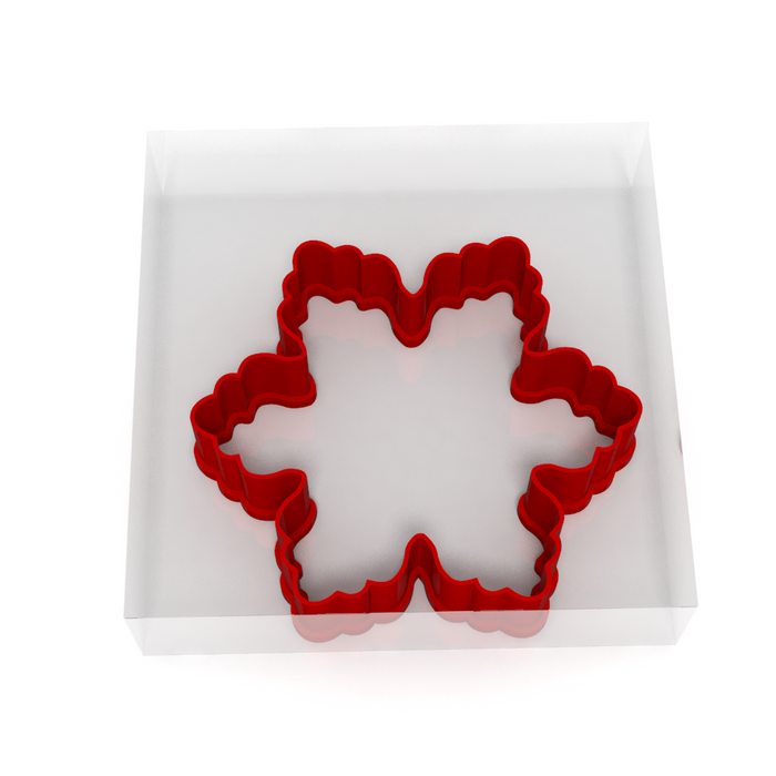 Snowflake Cutter 6 - Cookie, Clay, Biscuit, Pastry, Fondant, Icing, Sugarcraft
