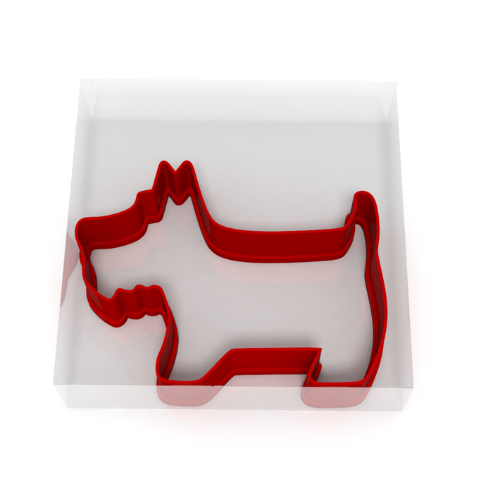 Scottish Terrier Cutter - Cookie, Clay, Biscuit, Pastry, Fondant, Icing, Sugarcraft
