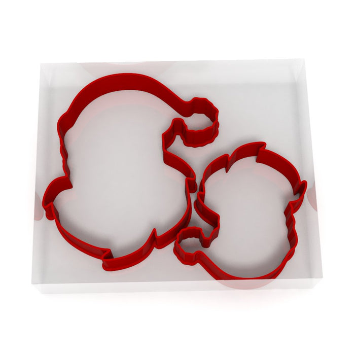 Santa Cutter - Cookie, Clay, Biscuit, Pastry, Fondant, Icing, Sugarcraft