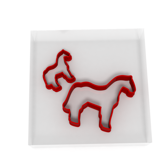 Horse Cutter - Cookie, Clay, Biscuit, Pastry, Fondant, Icing, Sugarcraft