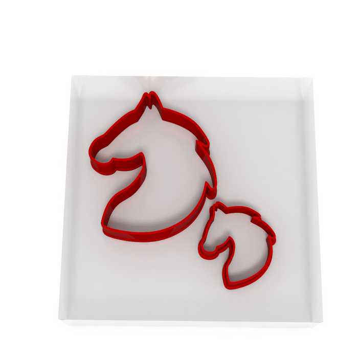 Horse Head Cutter - Cookie, Clay, Biscuit, Pastry, Fondant, Icing, Sugarcraft