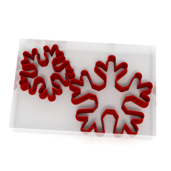 Snowflake Cutter 2 - Cookie, Clay, Biscuit, Pastry, Fondant, Icing, Sugarcraft