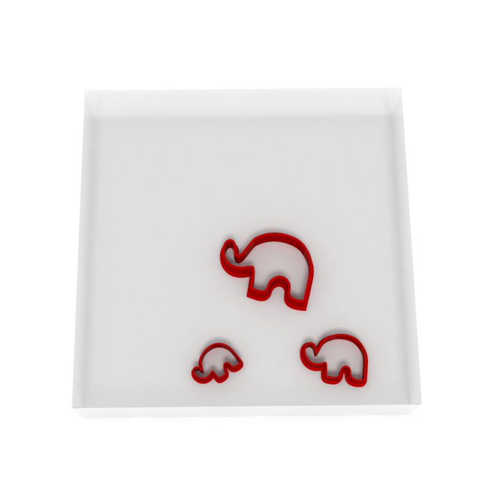 Elephant Cutter - Cookie, Clay, Biscuit, Pastry, Fondant, Icing, Sugarcraft