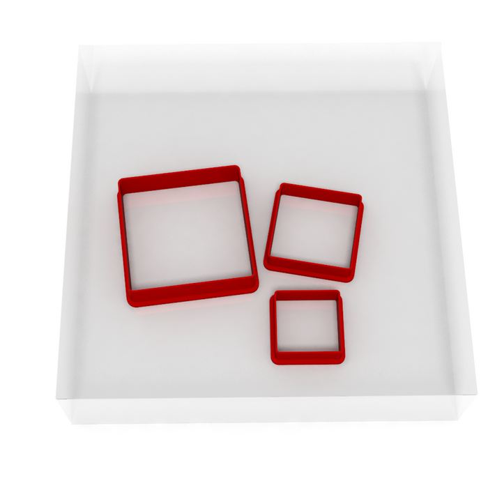 Square Cutter - Cookie, Clay, Biscuit, Pastry, Fondant, Icing, Sugarcraft