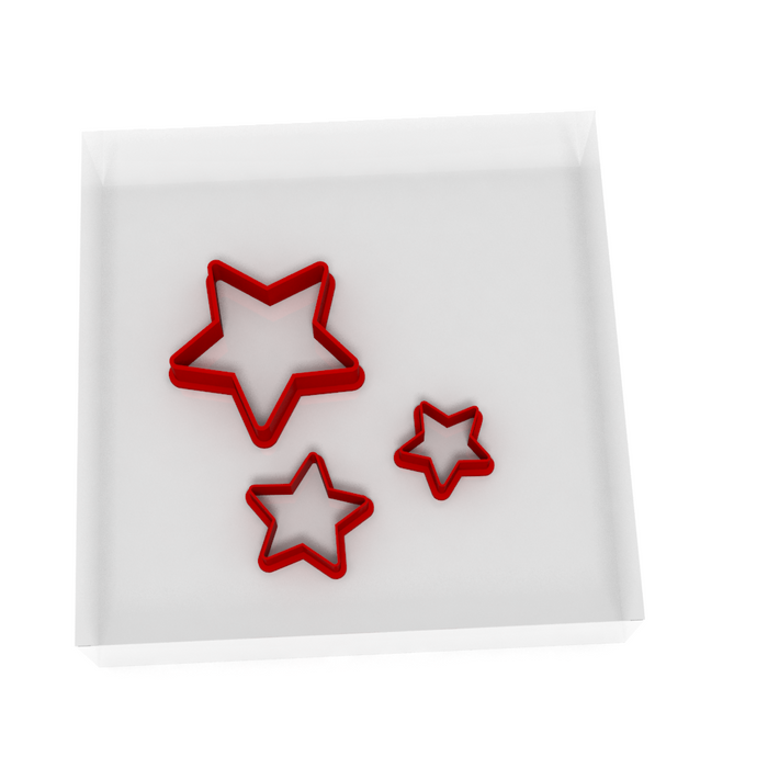 Star Cutter - Cookie, Clay, Biscuit, Pastry, Fondant, Icing, Sugarcraft